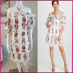 Zimmermann Floral Off the shoulder dress large